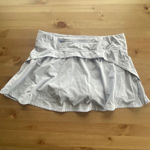 Lululemon Play Off The Pleats Skirt *13" Cool Breeze Blue Size 8 Reg W8843R